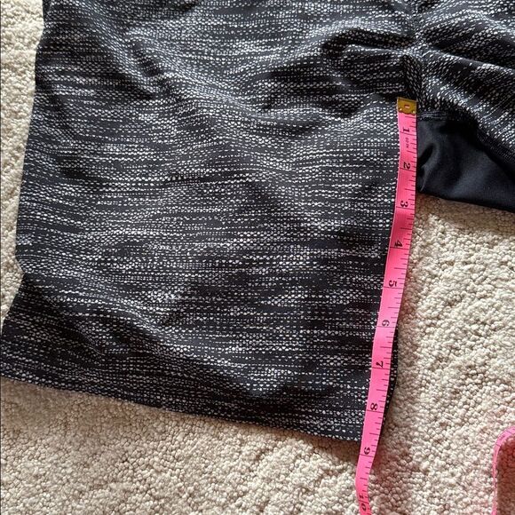 Lululemon T.H.E. Short *Linerless 9” All Court Texture White Black - Picture 15 of 15